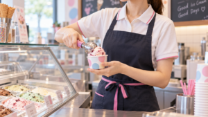 アイスクリームショップのイメージ