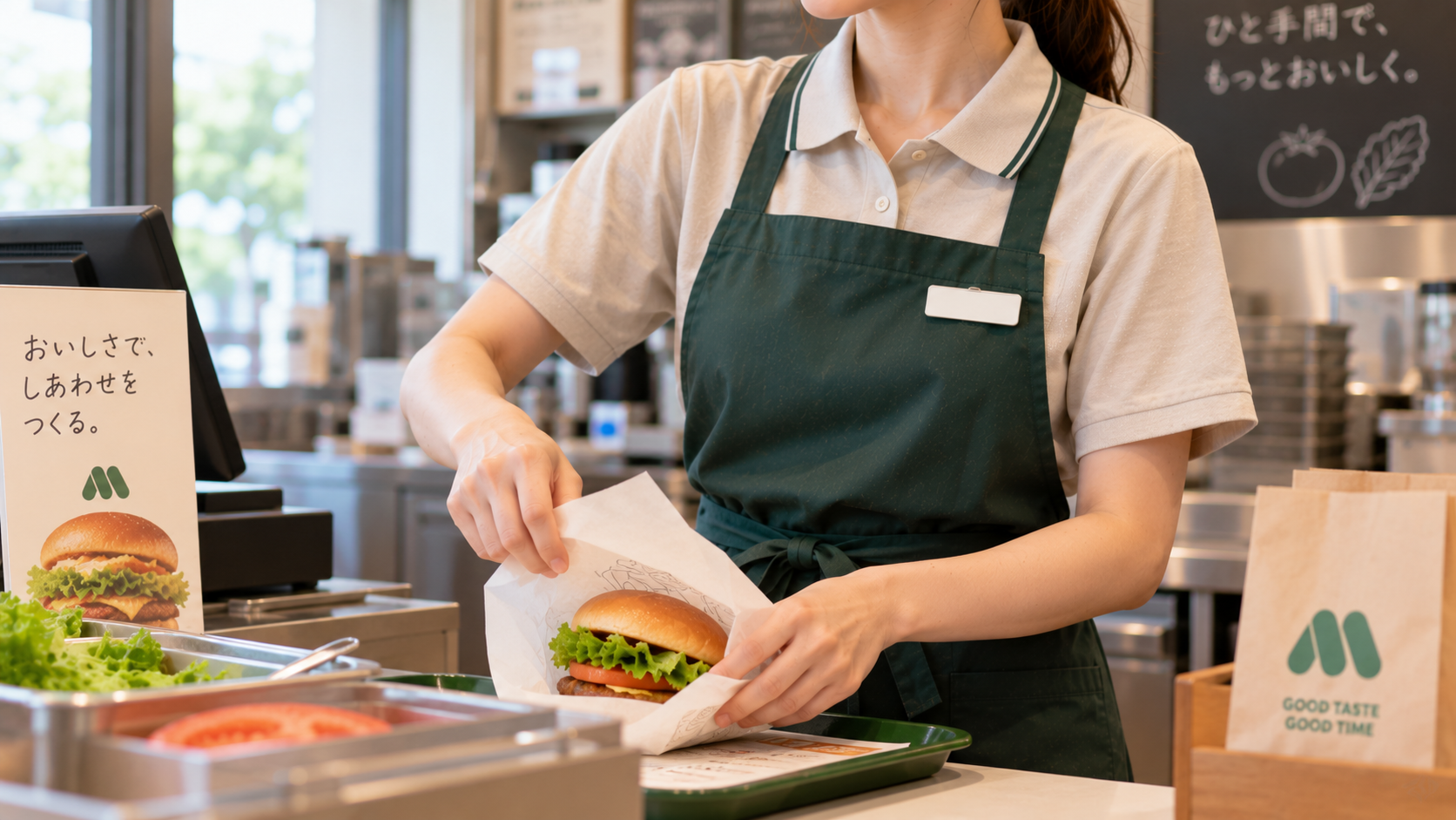 ハンバーガーショップのイメージ
